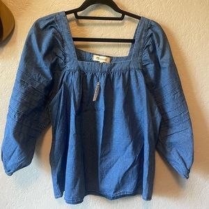 Madewell Denim Blouse